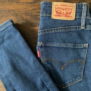 Levi’s high rise skinny